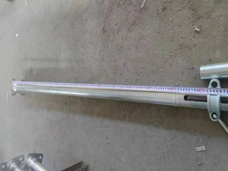 Inspeção de remessa de andaime acabada (tamanho, aparência, rolamento de carga, etc.)