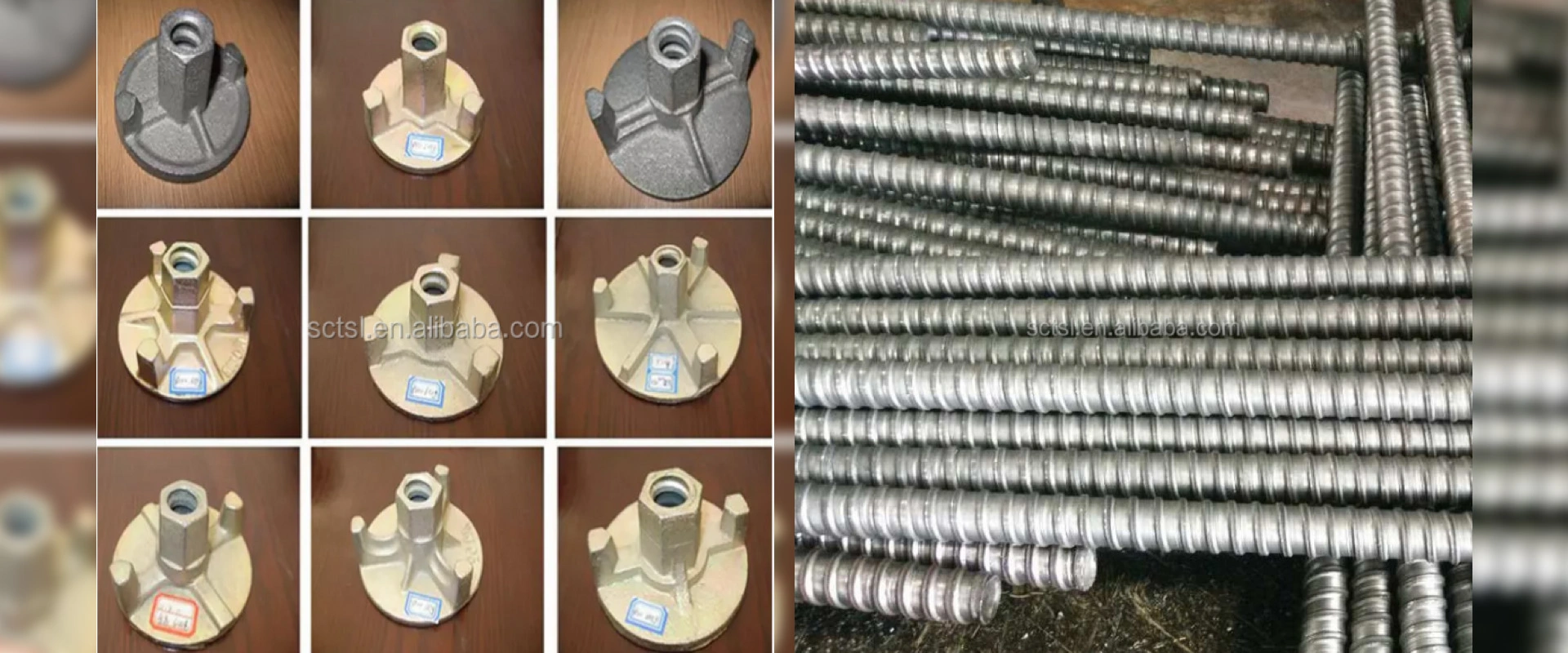 Porca de asa de haste de gravata de formagem