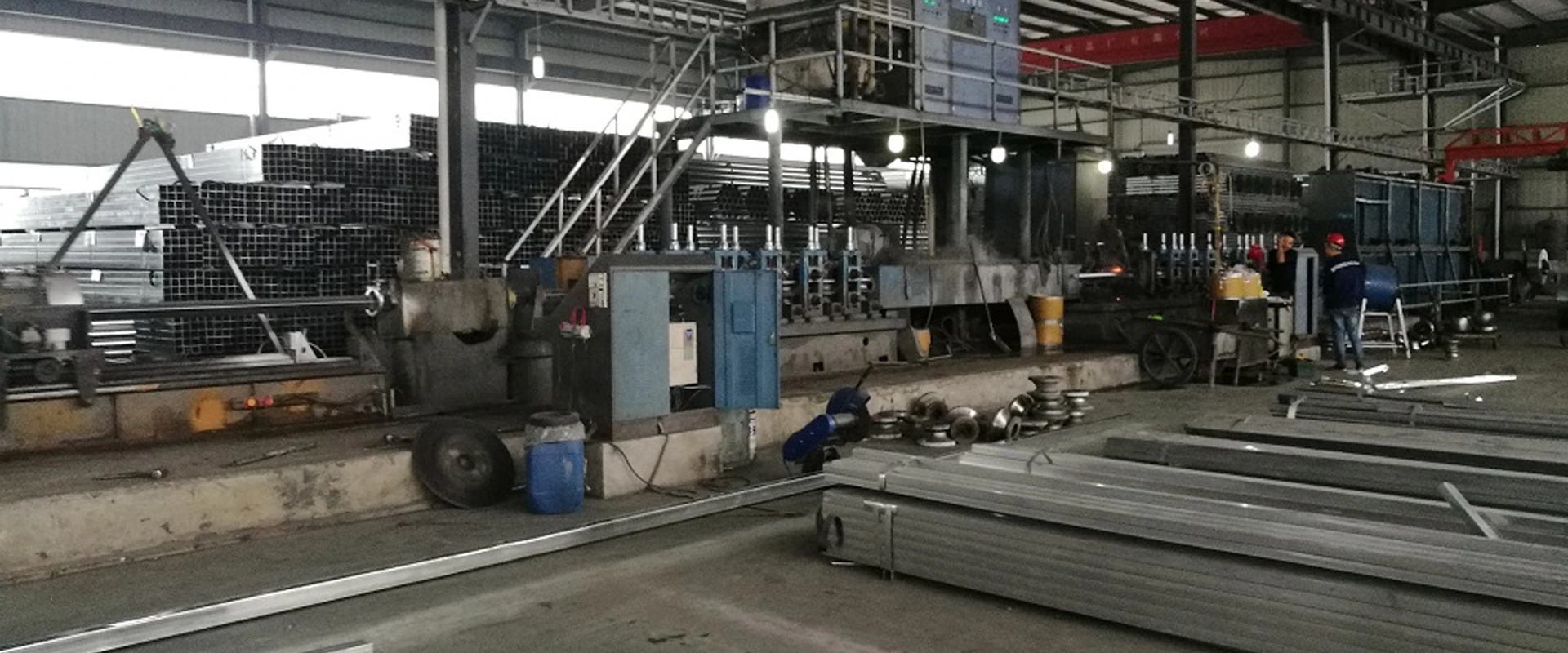 Tubo de aço soldado