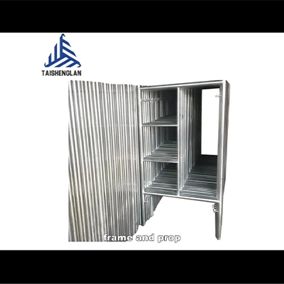 Vídeo de acessórios de andaimes